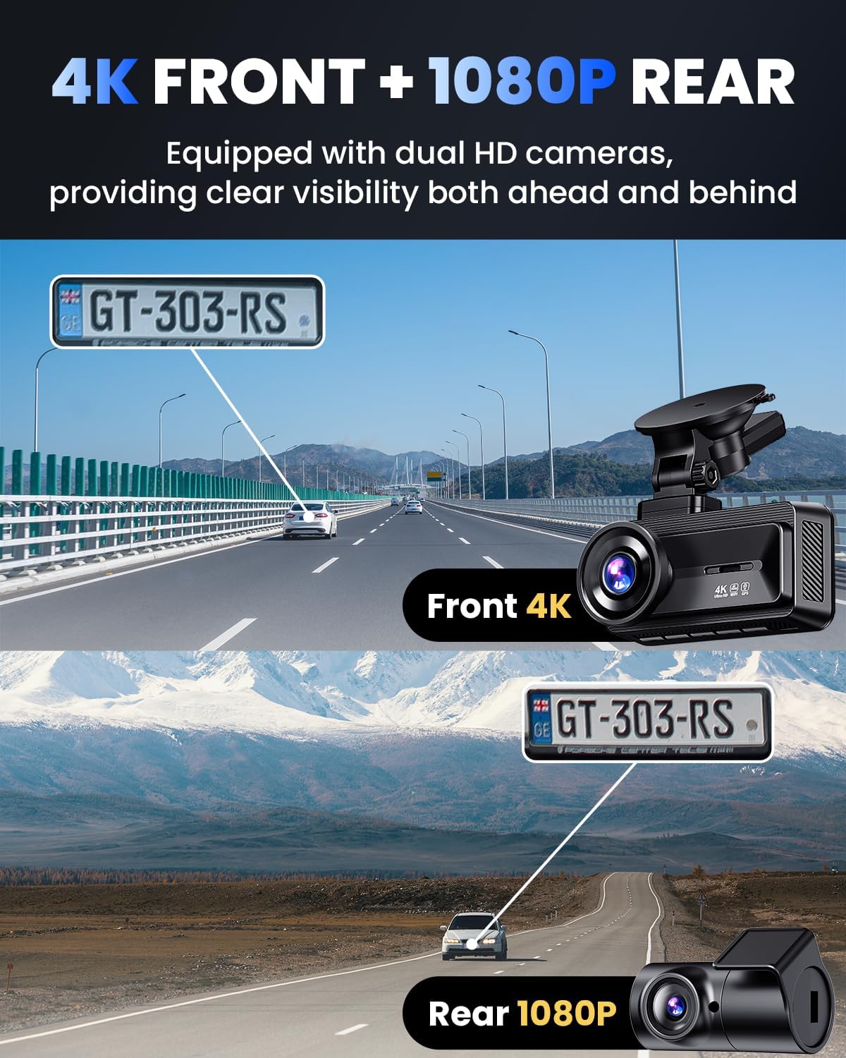 COOLCRAZY 4K Dash Cam Front and Rear
COOLCRAZY Dual Dash Camera with 5G WiFi
COOLCRAZY N8 Car Camera with Night Vision
COOLCRAZY 4K Dash Cam with GPS
COOLCRAZY N8 Dash Cam 64GB Card
COOLCRAZY Dual Recording Car Camera
COOLCRAZY Dash Cam with 3" IPS Screen
COOLCRAZY 24H Parking Mode Dash Cam
COOLCRAZY N8 Car Camera with G-Sensor
COOLCRAZY 4K Front and Rear Dash Camera
COOLCRAZY Car Camera with App Control
COOLCRAZY Dash Cam for Cars with HDR
COOLCRAZY Dash Cam Front Rear Wireless with WiFi
COOLCRAZY N8 Dash 